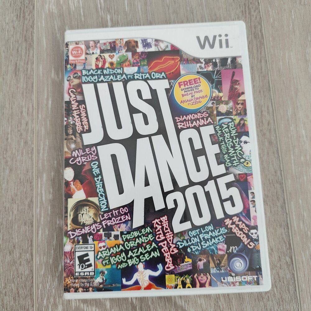 Just Dance 2015 (Nintendo Wii) Good Condition (Disc Only)